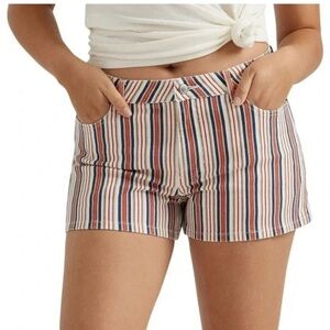 Wrangler Women's striped mid rise Shorts size 31